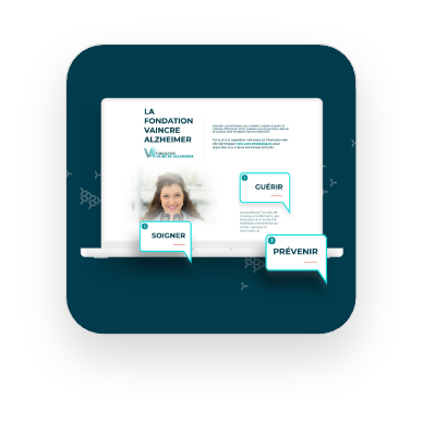 Site web de la Fondation Vaincre Alzheimer